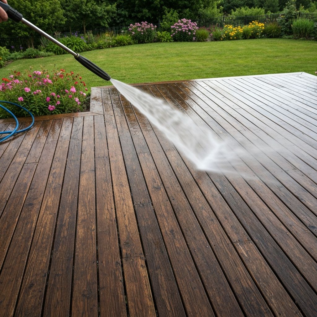 Deck Cleaning